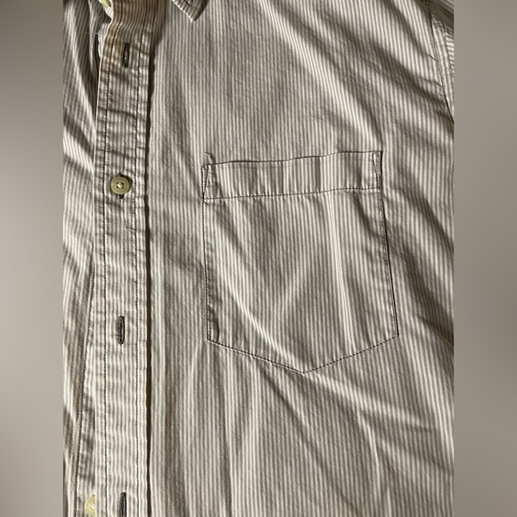 **3 for $21**!!! Banana Rep Men’s long sleeve btn-up, Slim Fit sz L, 16-16.5 nck - Picture 7 of 11